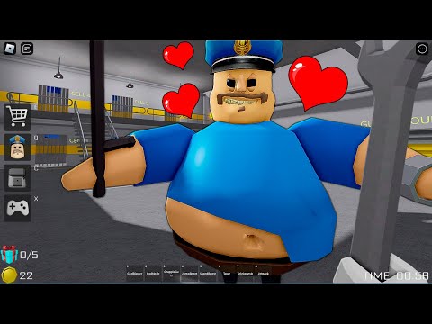 Barry Wants to Hug Me! Love Mode in Barry's Prison Run Roblox