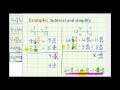 Mixed Number Subtraction Concepts