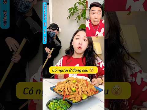 Giả Bị Cướp Khi Đang Ăn Chân Gà Để Chêu Chồng! #mukbang #food #anuong #anvat #shorts