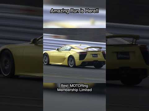 LEXUS LFA Driving test at FUJI Speedway #shorts