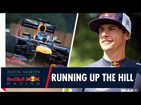 Running Up The Hill | Patrick Friesacher takes the RB8 for a ride at Goodwood