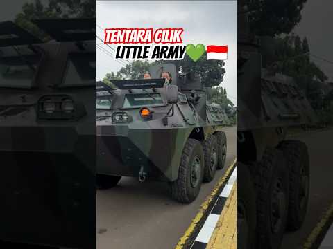 TENTARA CILIK-LITTLE ARMY💚🇮🇩#tentaracilik#littlearmy#tni#komando#kopassus#tank#edukasi#virals#nkri#f