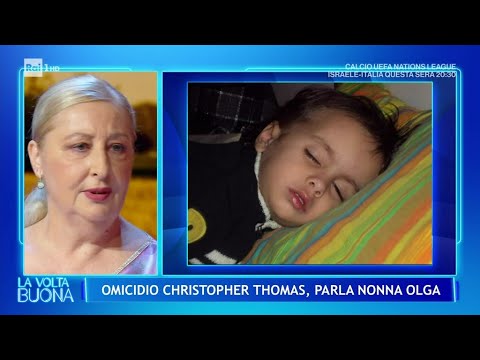 Omicidio Christopher Thomas, parla nonna Olga - La Volta Buona 09/09/2024