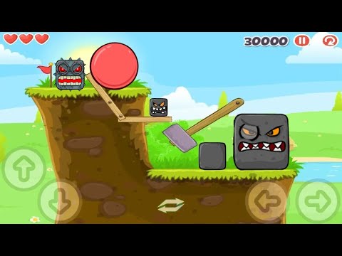 Red Ball 4 - No Face - All Levels - Green Hills - Box Factory - Gameplay Volume 1 - Red Ball 4