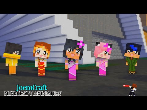 APHMAU ENCANTO FAMILY FRIENDS | DUN DUN DANCE | SHUFFLE DANCE | CHICKEN WINGS - Minecraft Animation