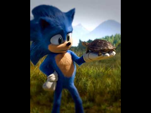 Соник с черепахой || Соник в кино (2020) || #films #кино #фильм #фильмы #sonic #соник #sonicmovie