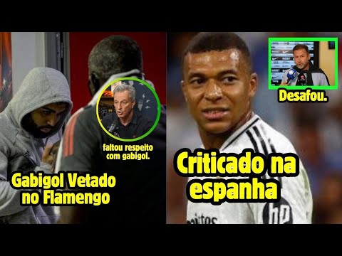 Gabigol vetado na despedida do Flamengo  I Mbappe criticado e Manchester City volta a vencer e mais.