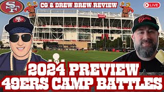 2024 49ers Training Camp Preview with Drew and CG Ruthless