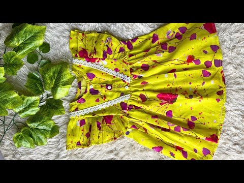 New Stylish Ruffle Baby frock Cutting and Stitching Tutorial ||Baby frock