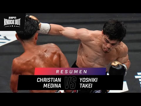 ¡Christian 'Chispa' Medina sorprendió en Japón y noqueó a Yoshiki Takei! | Resumen