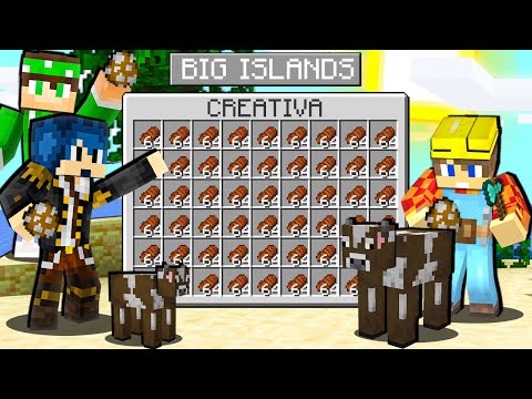 CREO LA FARM AUTOMATICA DI CIBO IN CREATIVA! - BIG ISLAND MINECRAFT ITA EP4