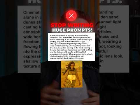 NO MORE WRITING HUGE PROMPTS!