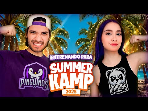 ASÍ NOS PREPARAMOS PARA EL SUMMER KAMP 2025!! 💪🏻🐼🐧