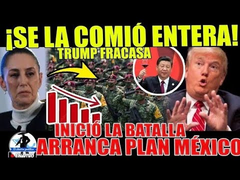 HASTA AQUÍ LLEGASTE C@8R0N‼️TRUMP SE LA COMIÓ ENTERA ¡INICIÓ EL PLAN MEXICO!