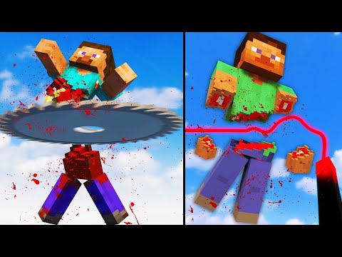Can Steve Survive? / Upgrading Steve's Armor Until He Survives! ๐ฑ