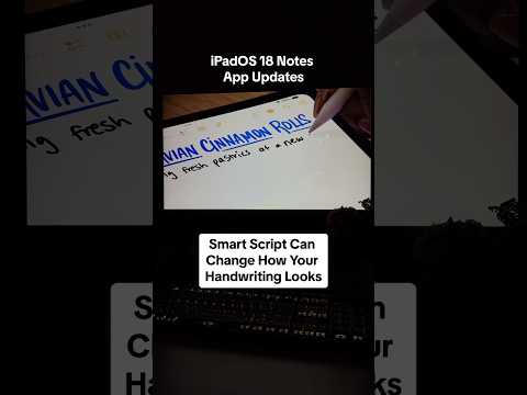 SmartScript on iPadOS Mimics Your Handwriting