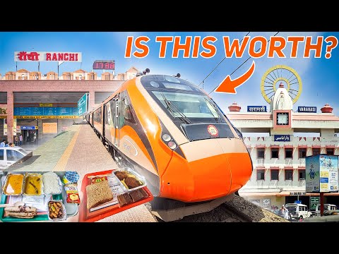 Journey in Ranchi Varanasi Vande Bharat "My Experience and Review"