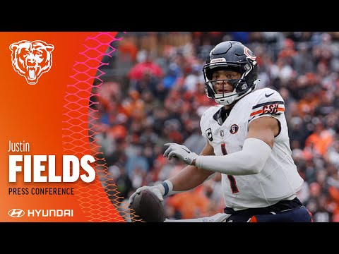 Justin Fields postgame press conference | Chicago Bears video clip
