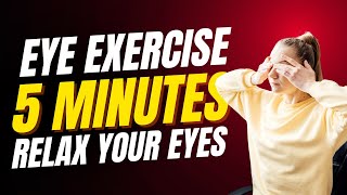 5 Minutes of Eye Yoga + Breathing Technique – For Instant Relief during Study breaks