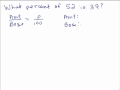 Solving Percent Problems with Proportions