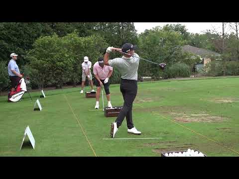 Karl on the Range at The Western Amateur -R1