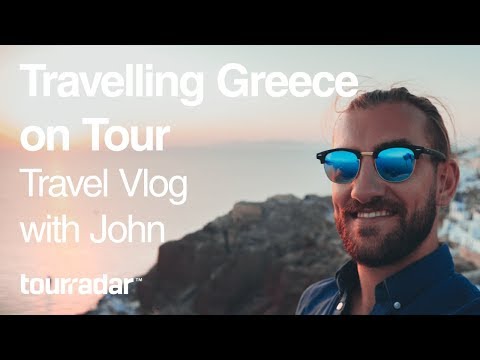 Travelling Greece on Tour: Travel Vlog with John