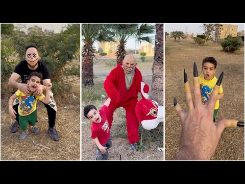لا تسعي للرعب الأطفال حاول إبعادهم عن الاشباح 😥
