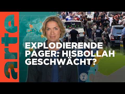 Explodierende Pager: Hisbollah geschwächt? | Mit offenen Karten - Im Fokus | ARTE