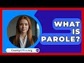 Understanding Parole and Its Implications