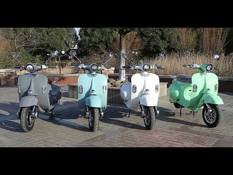 Classic Vespa Style electric scooter
