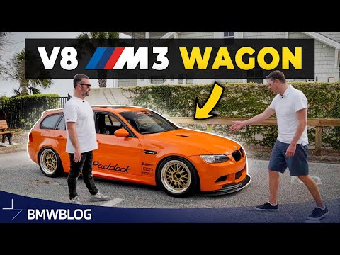 This BMW E91 M3 GTS Wagon Looks Almost OEM!