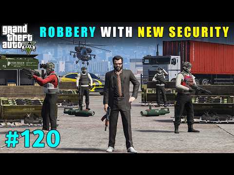 Committing Powerful Weapon Robbery With New Bodyguards | Gta V Gameplay