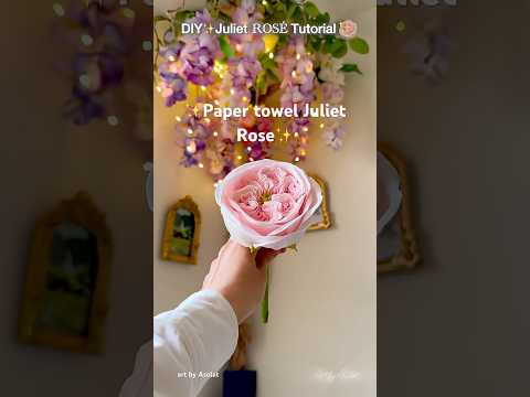 How to Make a Paper Juliet Rose | A Tutorial on the World’s Most Expensive and Elegant Rose
