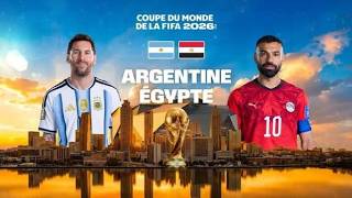 Argentine vs Égypte - Coupe du Monde 2026 - PS5 Gameplay
