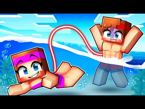 J'ai passé 24 Heures ATTACHÉ à mes Amis sur Minecraft !