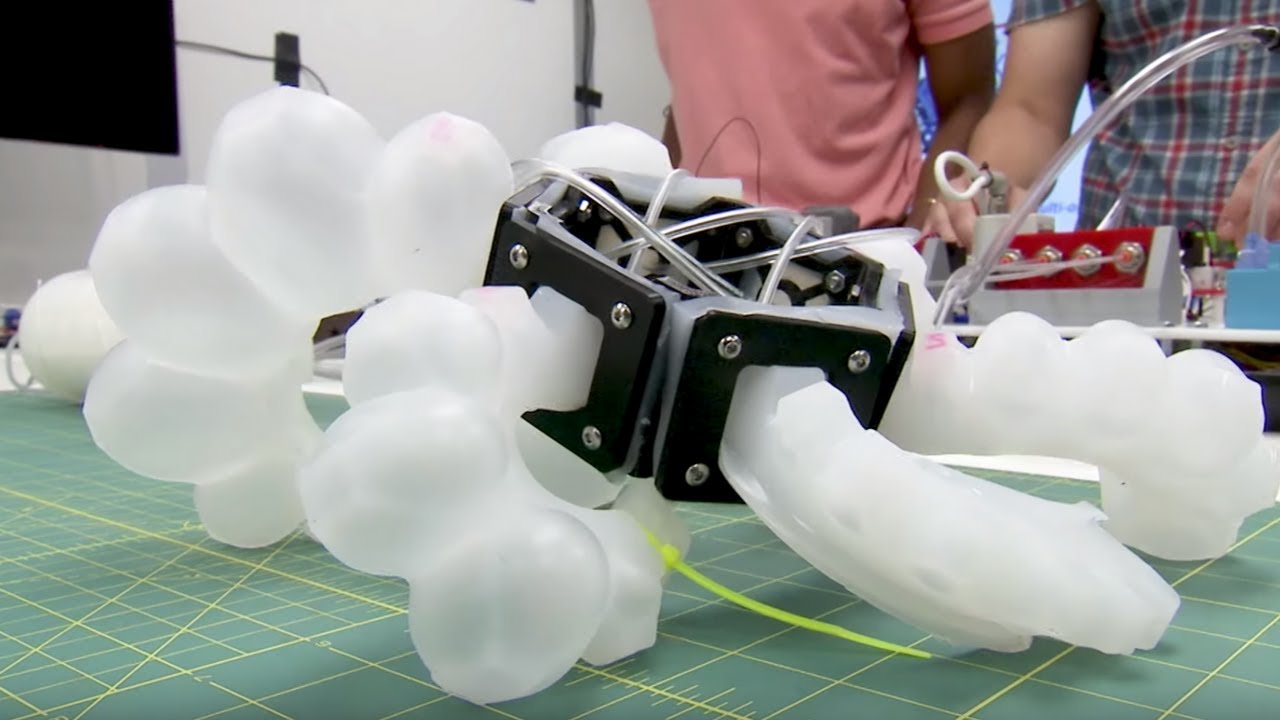 NASA : Life at the Lab – Soft Robots the Future of Space Exploration