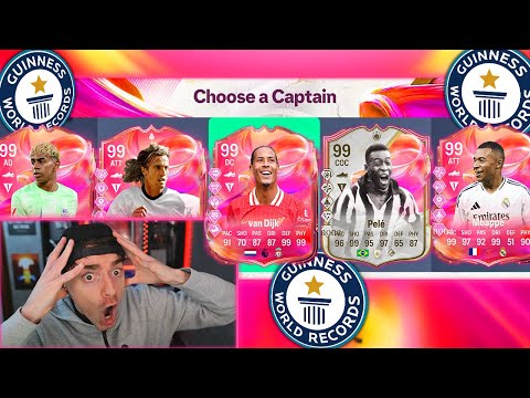 😱 IL MIO RATED FUT DRAFT più BELLO di FC 25 !!! 129 RATED FUT DRAFT CHALLENGE - FIFA 25