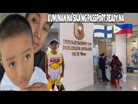 READY NA PARA KUNAN NG PASSPORT ANG ANAK NG KAPATID KO+DADALHIN SA FINLAND|PINAS VLOG🇵🇭❤️🇫🇮