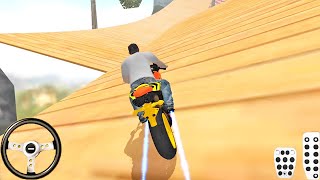 Impossible Dirt Bike Stunt Uphill Driving Game - Cycle Wala - Bike Race - Race Bike - Gadi Wala