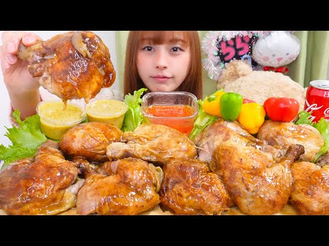 【大食い】コストコのハニーグレイズチキン2.3kg🍗🍗🍗