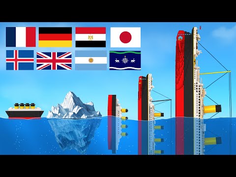 $1 to $1000 LEGO Titanic World Tour (Part 3) - Floating Sandbox