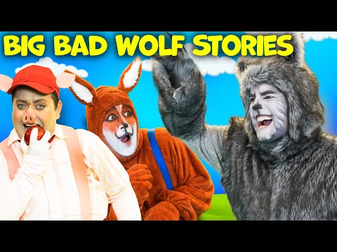 Big Bad Wolf Stories 🐺✨ | 5 Fun Fairy Tales for Kids | Kids Stories