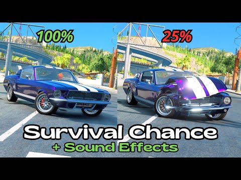 Compilation Realistic Survival Chance Crashes + Sound Effects #2 BeamNG.drive