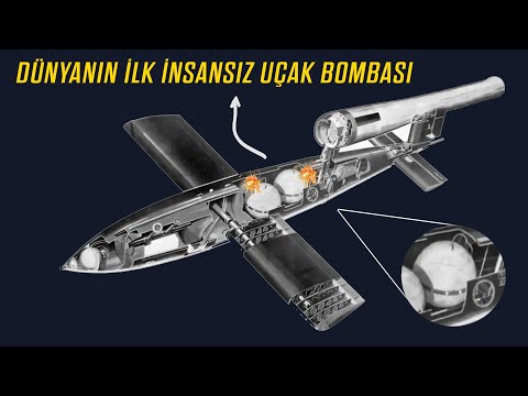 DÜNYANIN İLK İNSANSIZ UÇAK BOMBASI!