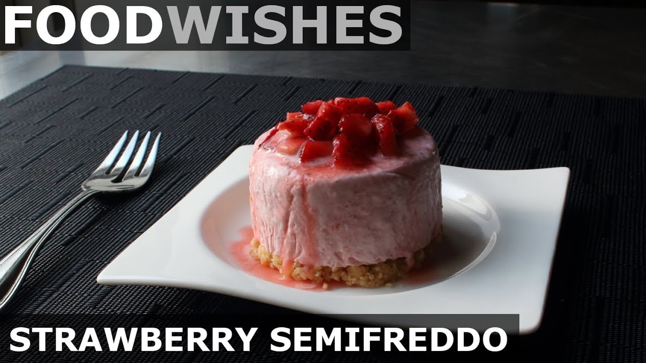 Strawberry Semifreddo