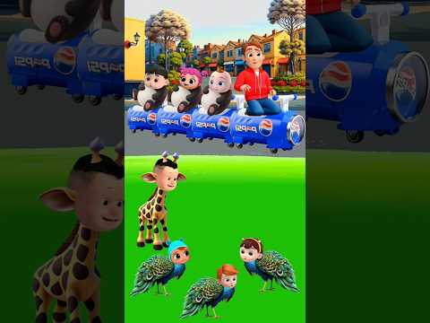 জিরাফকে নিতে তার মা আসবে কি 🤔 #cartoon #gadgets #shorts