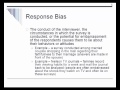 Understanding Survey Bias and Sampling