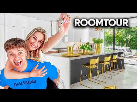 ROOMTOUR unserer ERSTEN WOHNUNG 🔑😍