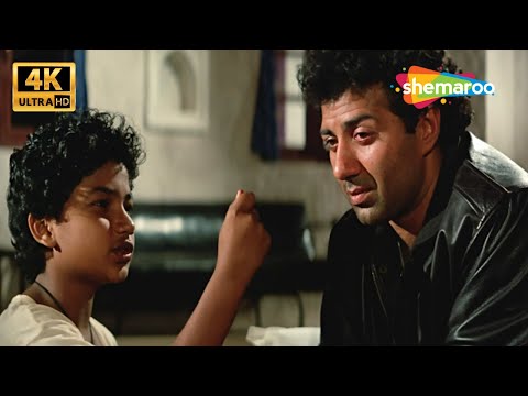जो धर्म के लिए लड़ते है उनके आँखों में आसु नही शस्त्र होने चाहिए | Sunny Deol | Vishwatma Movie Scene