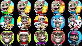 Talking Tom Frends ( Tom Frends 1, Tom Frends 2, Tom Time Rush, Tom Gold Run) & My Virtual!